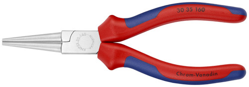 Knipex 30 35 160 KN | Long Nose Pliers, Round Tips, Multi-Component