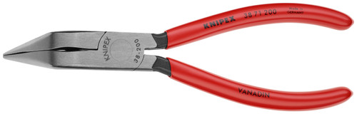 Knipex 38 71 200 KN | Long Nose Pliers W/O Cutter, Angled