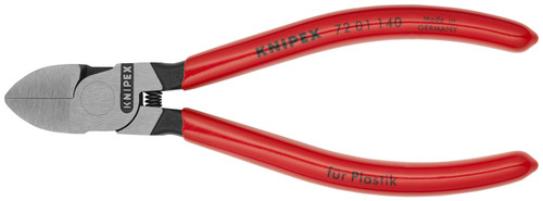 Knipex 72 01 140 KN | Diagonal Flush Cutter for Plastics