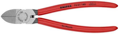 Knipex 72 01 180 KN | Diagonal Flush Cutter for Plastics