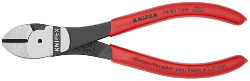 Knipex 74 01 160 KN | High Leverage Diagonal Cutters