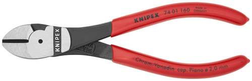 Knipex 74 01 160 SBA KN | High Leverage Diagonal Cutters