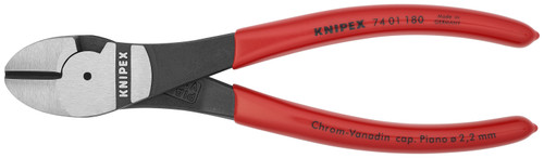 Knipex 74 01 180 SBA KN | High Leverage Diagonal Cutters