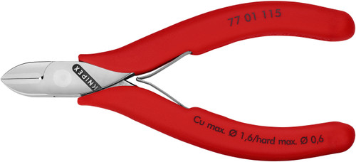 Knipex 77 01 115 KN | Electronics Diagonal Cutters