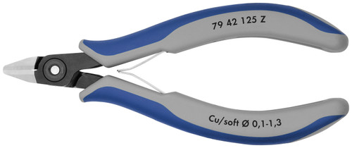 Knipex 79 42 125 Z KN | Diagonal Cutting Nippers, Flush Cut