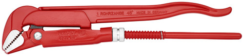 Knipex 83 20 010 KN | Swedish Pattern Pipe Wrench, 45 degree Angled