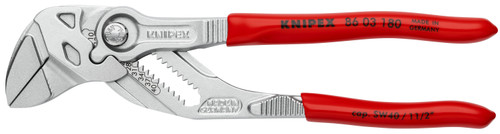 Knipex 86 03 180 KN | Pliers Wrench, Chrome