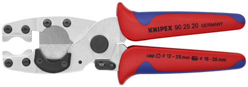 Knipex 90 25 20 KN | PVC Pipe Cutter, Chrome, Multi-Component