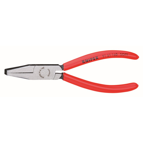 Knipex 91 61 160 KN | Glass Trimming Pliers w/ Flat Nose