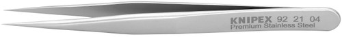 Knipex 92 21 04 KN | Premium Stainless Steel Gripping Tweezers, Needle-Point Tips