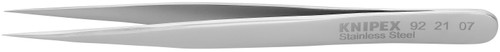 Knipex 92 21 07 KN | Stainless Steel Gripping Tweezers, Needle-Point Tips