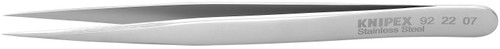 Knipex 92 22 07 KN | Stainless Steel Gripping Tweezers, Needle-Point Tips