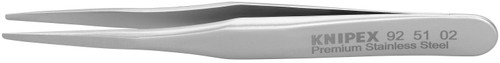 Knipex 92 51 02 KN | Premium Stainless Steel Gripping Tweezers, Blunt Tips
