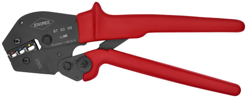 Knipex 97 52 06 KN | 9 3/4" Crimping Pliers For Insulated Terminals, Plug Connectors and Butt Connectors
