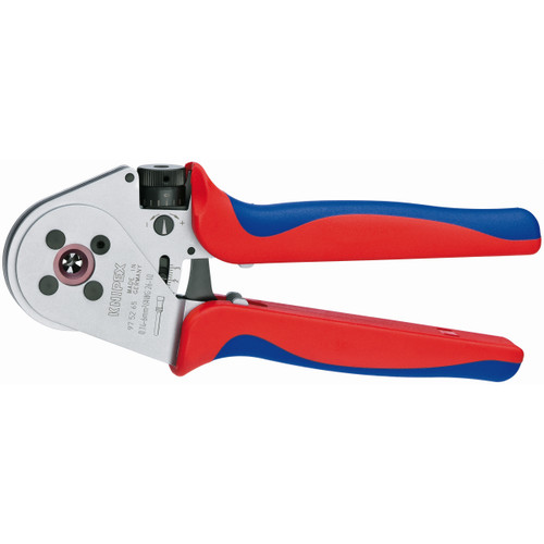 Knipex 97 52 65 KN | Crimping Pliers, Four Mandrel, Multi-Component