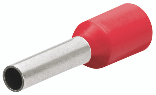 Knipex 97 99 357 KN | 8 AWG Long Insulated End Ferrules (100 per bag)