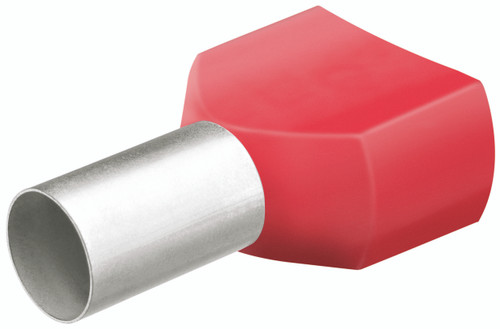 Knipex 97 99 372 KN | 18 AWG Twin Insulated End Ferrules (200 per bag)