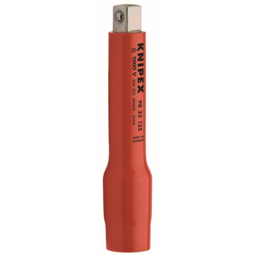 Knipex 98 35 125 KN | Extension Bar, 3/8" Drive, 1000V Insulated