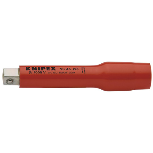 Knipex 98 45 125 KN | Extension Bar, 1/2" Drive, 1000V Insulated