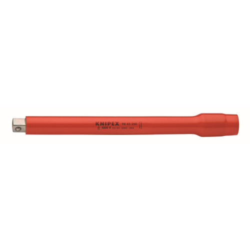 Knipex 98 45 250 KN | Extension Bar, 1/2" Drive, 1000V Insulated