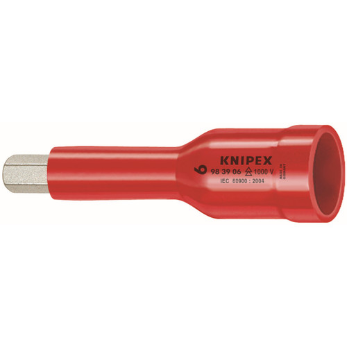 Knipex 98 49 08 KN | Hex Socket, 1/2" Drive, 1000V Insulated