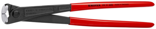 Knipex 99 11 300 KN | High Leverage Concreters' Nippers, Plastic Coated