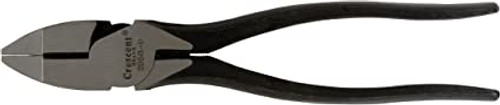 CRESCENT PLIER, SOLID JOINT ,LINEMAN,9 INCH, HIGH LEVERAGE