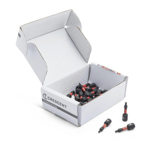 CRESCENT 2 x 1" Hex VORTEX™ Impact Power Bit - 25 Pack - CAVB1HM2-25