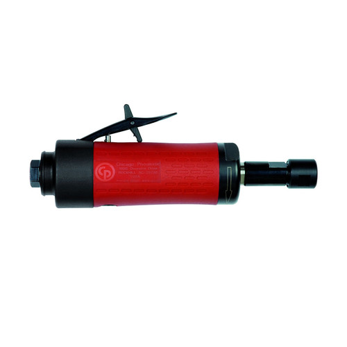 Chicago Pneumatic CP3000-420F - 1/4 Inch (6 mm) Air Straight Die Grinder, Front Exhaust, 0.54 HP / 400 W - 20000 RPM 6151600250