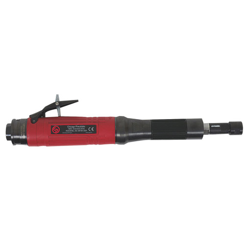 Chicago Pneumatic CP3119-15ES - 1/4 Inch (6 mm) Air Straight Die Grinder, Extended One-piece Body, 1.21 HP / 900 W - 15000 RPM 6151602120