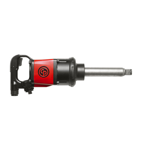 Chicago Pneumatic CP6773-D18D - 1 Inch Air Impact Wrench, D-Handle with Side Handle, Max Torque Reverse Output 1300 ft. lbf / 1760 Nm, 6600 RPM, Twin Hammer   6151590650