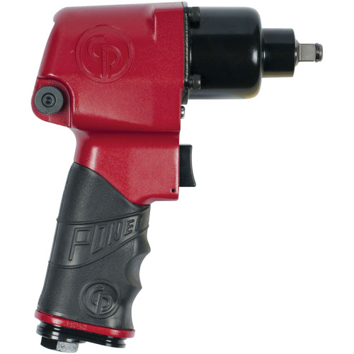 Chicago Pneumatic CP734H - 1/2 Inch Air Impact Wrench, Pistol Handle, Max Torque Reverse Output 425 ft. lbf / 576 Nm, 8400 RPM, Pin Clutch  T024351