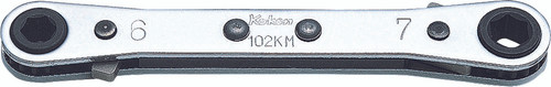 Koken 102KM-10X12 |  Ratcheting Ring Wrench Reversible