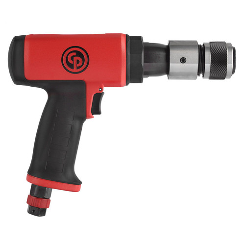 Chicago Pneumatic CP7160 - 0.401 Inch (10.2mm) Air Short Hammer, Round Shank, Low Vibration, Stroke 2.64 in / 67 mm, Bore Diameter 0.75 in / 19 mm - 3500 Blow Per Minute 8941071600