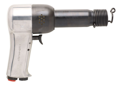 Chicago Pneumatic CP717 - 0.498 Inch (12.7mm) Air Hammer, Round Shank, Stroke 2.68 in / 68 mm, Bore Diameter 0.75 in / 19 mm - 1800 Blow Per Minute T020120