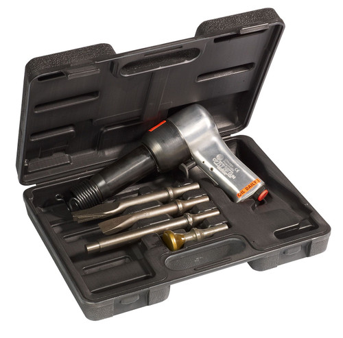 Chicago Pneumatic CP717 Kit - 0.498 Inch  (12.7mm) Air Hammer, Round Shank, Stroke 2.68 in / 68 mm, Bore Diameter 0.75 in / 19 mm - 1800 Blow Per Minute T025365