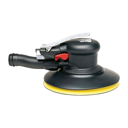 Chicago Pneumatic CP7220CVE - 6 Inch (150 mm) Air Random Orbital Sander, Central Vacuum, Hook and Loop, 6 Pad Holes, 0.28 HP / 210 W - 12000 RPM 8941272203