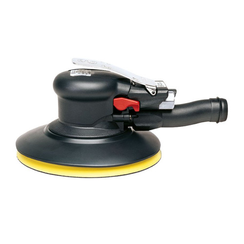 Chicago Pneumatic CP7250SVE - 6 Inch (150 mm) Air Random Orbital Sander,  Self Vacuum, Hook and Loop, 6 Pad Holes, 0.28 HP / 210 W - 12000 RPM