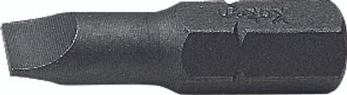 Koken 108S.25-3 | 1/4" Hex Drive Bits for Slotted Head