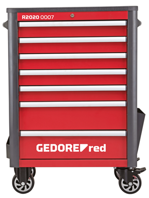 GEDORE red R20200007 workshop trolley WINGMAN 7 drawers 1034x724x470 mm, 3301690