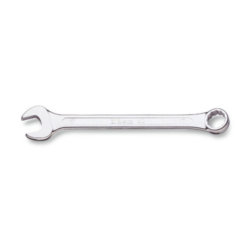 Beta Tools 7/16 in Offset Combination Wrench, Chrome-Plated