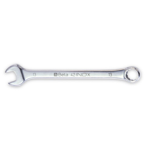 Beta Tools 15mm 12 Point 15 deg Offset Combination Wrench, Stainless Steel