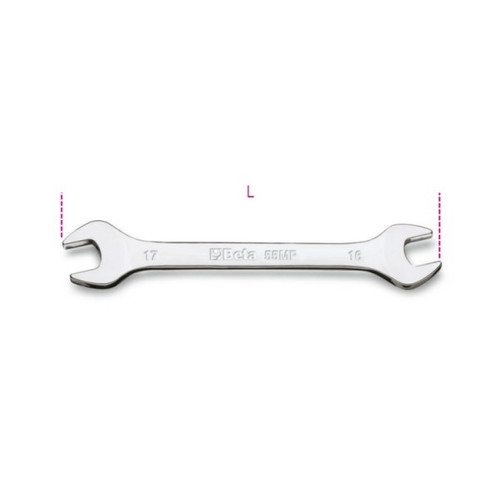 Beta Tools 10 x 11 Double Open End Wrench