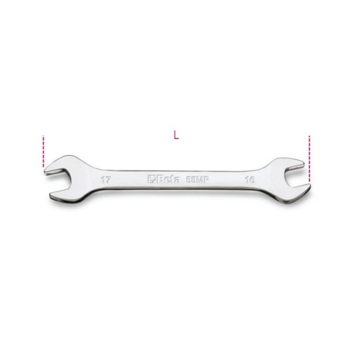 Beta Tools 14 x 15 Double Open End Wrench