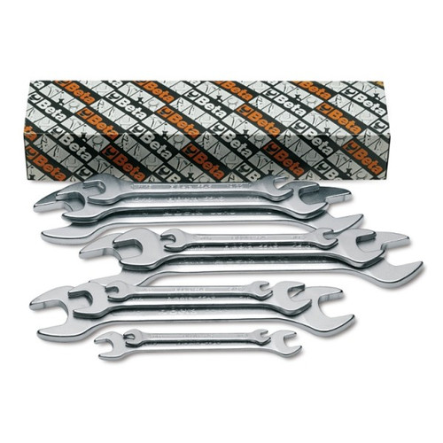Beta Tools Set of 8 Double Open End Wrench