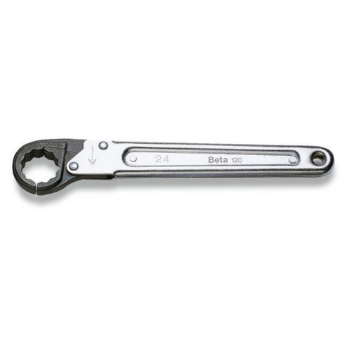Beta Tools 12 Point 30mm Ratcheting Flare Nut Wrench