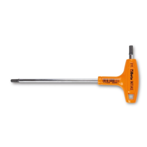 Beta Tools 1/8 Hexagon Key Wrench with High Torque T-Handle