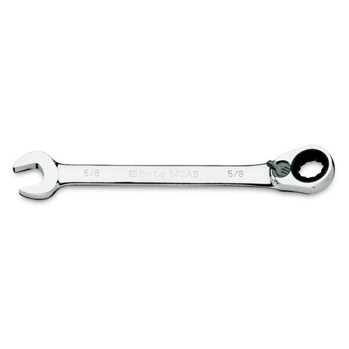 Beta Tools 5/8 Reversible Ratcheting Combination Wrench - 1420316