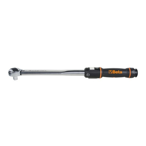 Beta Tools 1/4 in Drive Click-Type Torque Wrench with Reversible Ratchet, 5-25 Nm, Right-Hand Tightening, Torque Accuracy- ¤3% - 6660002