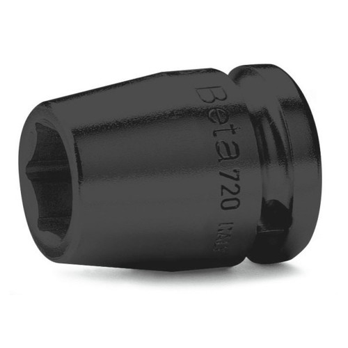 Beta Tools 12mm, Impact Socket, 6 Point 1/2 in Drive